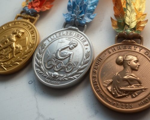 Historia medali olimpijskich – złoto, srebro i brąz