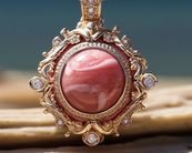 Rodochrozyt: Kamień Szlachetny - Urok Różu Rhodochrosite