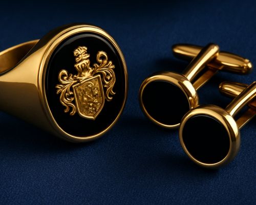 Sygnety i Spinki: Ostateczne Symbole Prestiżu w Męskiej Elegancji
