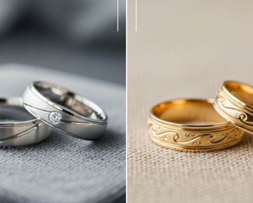 Obrączki Platynowe vs Złote: Porównanie i Wybór