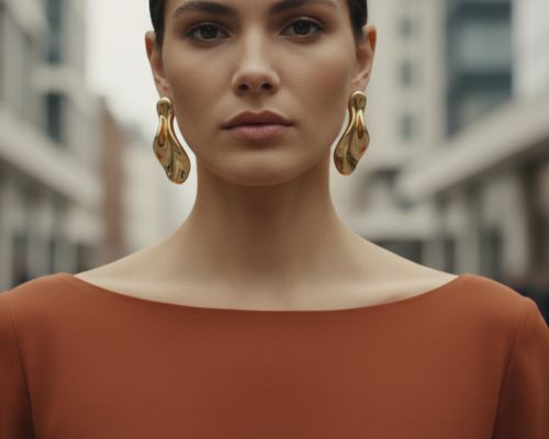 Dekolt typu łódka i halter: Jak nie przytłoczyć stylizacji biżuterią?