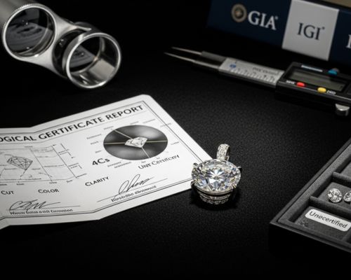 Rola Certyfikatów Autentyczności w Biżuterii z Diamentami