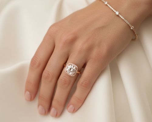 Różowe złoto na ślubie: Czy pasuje do każdej karnacji i typu urody?