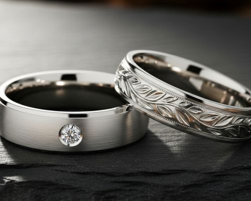 Obrączki Platynowe Indywidualny Projekt: Tworzenie Unikatowej Biżuterii