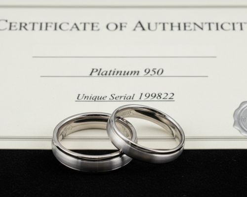 Obrączki Platynowe Z Certyfikatem: Autentyczność i Gwarancja Jakości