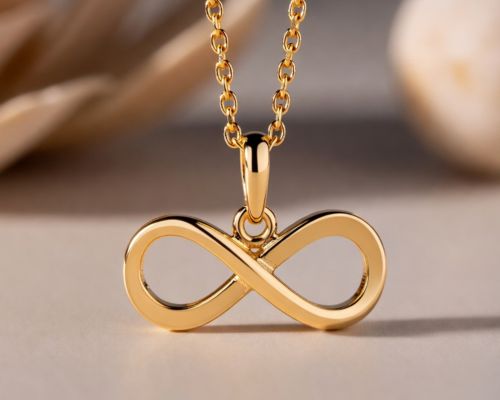 Złota Zawieszka z Symbolem Nieskończoności – Moda Czy Trwałe Znaczenie?