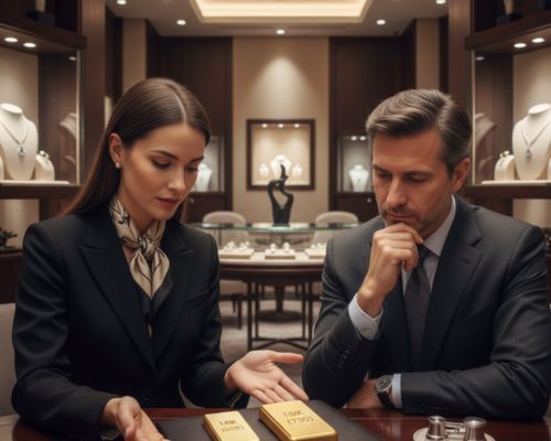 Złoto 585 czy 750? Ekspert Wyjaśnia Różnice w Trwałości i Kolorze podczas Indywidualnego Spotkania