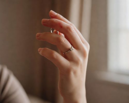 Jak bezpiecznie zdjąć za ciasny pierścionek z opuchniętego palca?