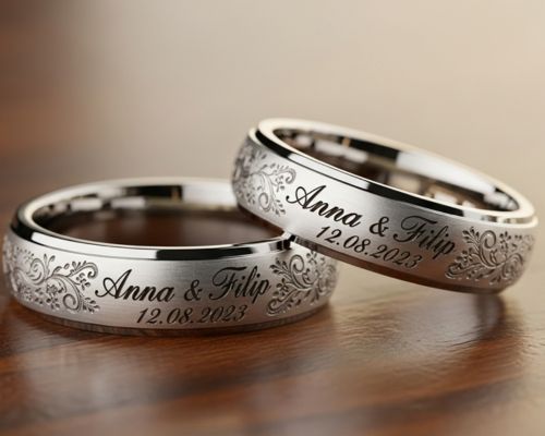 Grawerowanie Obrączek Platynowych: Metody, Trwałość i Opcje