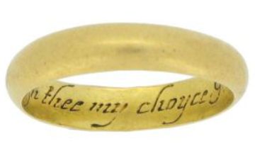 Być może że to pierścionek zaręczynowy Posy jest prawdziwym ojcem dzisiejszych obrączek ślubnych?