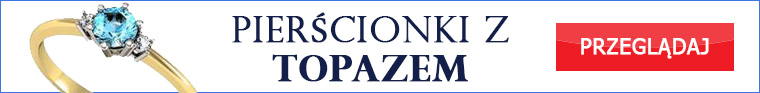 Pierścionki z topazem