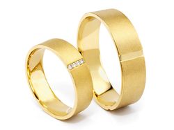 Obrączki z diamentami złoto żółte - 0481288obr