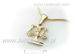 Harmonia wagi - złoty symbol równowagi od Lisiewski - 1w_waga_