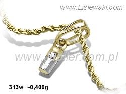 Wisiorek zawieszka z brylantem promocja - 205skK_pro