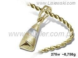 Złota zawieszka od Lisiewski - codzienny blask - 275w