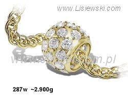 Złota zawieszka - twoja codzienna elegancja - 287w