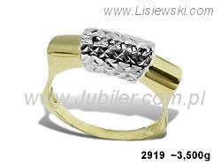 Złoty Pierścionek żółte złoto próba 585 - 2919
