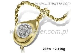 Złota zawieszka - twoje codzienne luksusowe akcenty - 295w