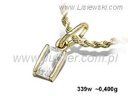 Zawieszka kryształowy blask - czysta elegancja - 339w