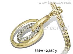 Wisiorek z cyrkoniami - perfekcja w każdym detalu - 385w