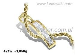 Ekskluzywny wisiorek z cyrkoniami dla ciebie - 421w