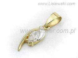 Wisiorek z cyrkonią - elegancja w każdym detalu - 474w