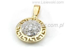 Elegancka złota zawieszka - synonim luksusu - 478w