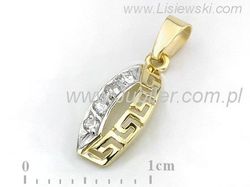 Elegancka zawieszka z cyrkoniami w atrakcyjnej cenie - 485w