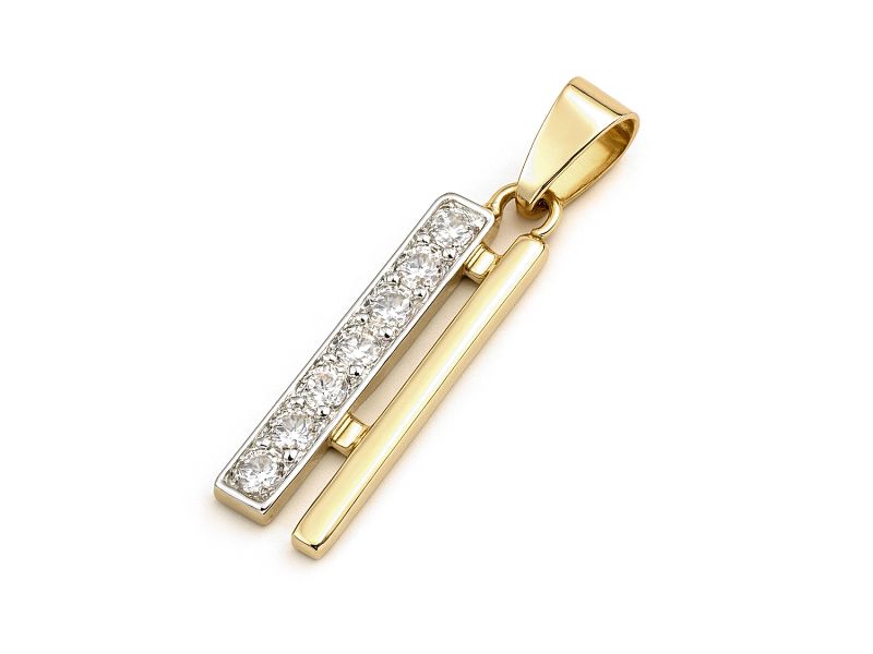 Zawieszka wisiorek z brylantami - 502wbr_Si1_H - 1