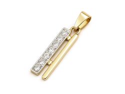 Zawieszka wisiorek z brylantami - 502wbr_Si1_H