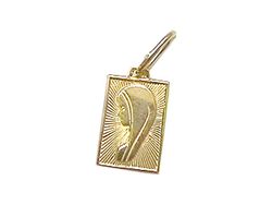 Złoty medalik próby 14k - elegancja z Lisiewski - 60m