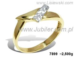 Złoty Pierścionek żółte złoto próby 585 - 7899