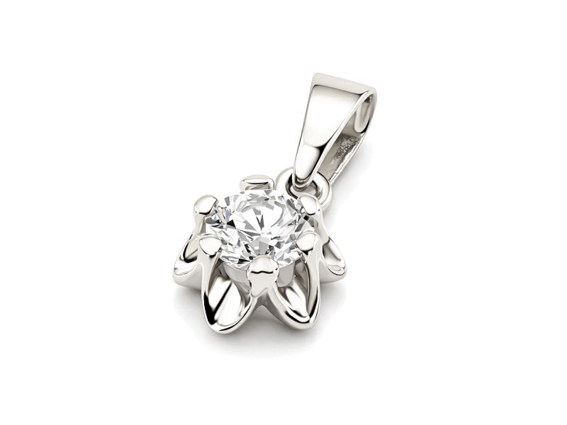 Zawieszka wisiorek z brylantem - b518wbr_VS_H - 1