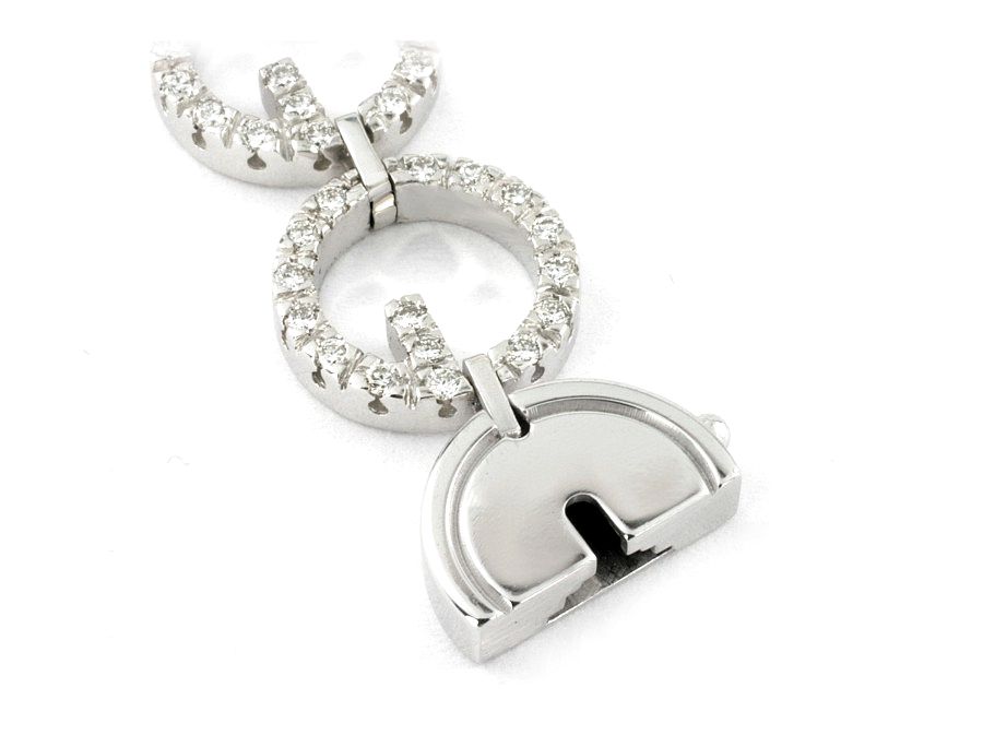 Bransoletka na prezent z brylantami - bransoleta_750_vvs_FG - 3