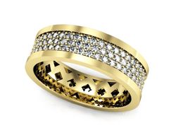 Obrączka z brylantami złota - P15045Zbr_SI_H
