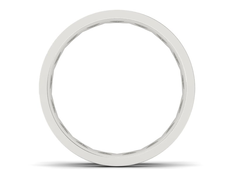 Obrączka damska z brylantami białe złoto - P15119b - 2