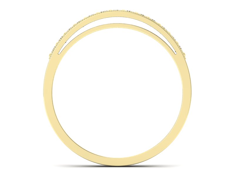 Pierścionek zaręczynowy z brylantami - P15137z - 2