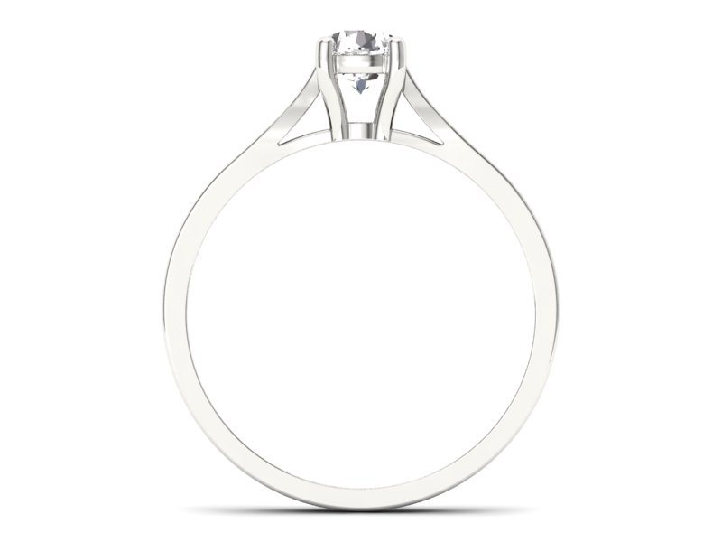 Złoty Pierścionek z diamentami proba 585 - p16013bbr_P_H - 2