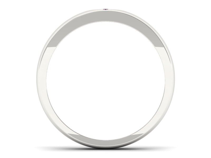 Złoty pierścionek zaręczynowy z rubinami - p16039brr - 2