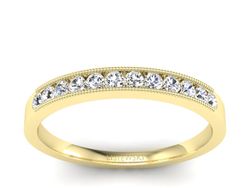 Pierścionek zaręczynowy z brylantami - p16062z