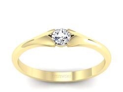 Ekskluzywny Pierścionek z Diamentem - p16070zx