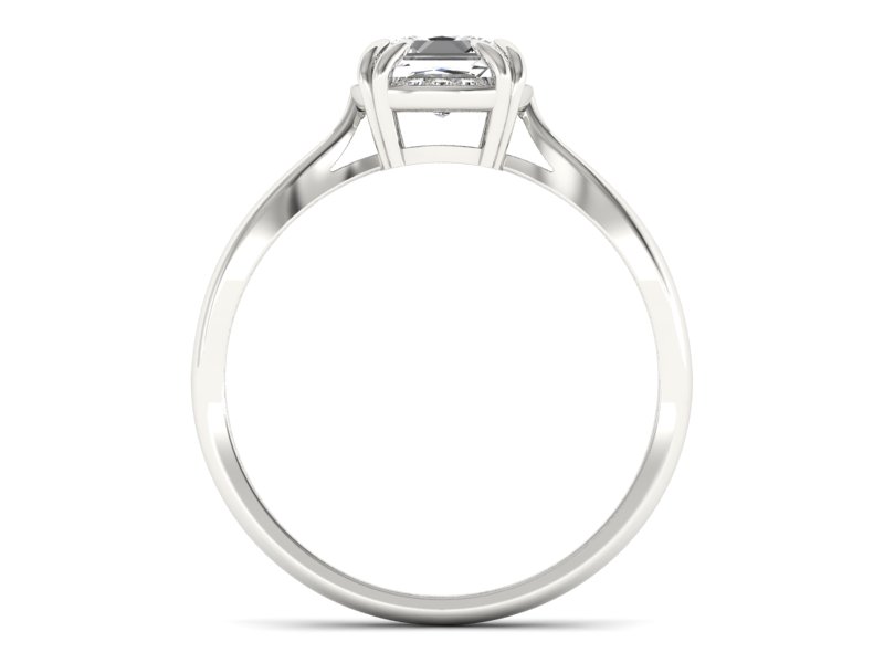 Pierścionek z Diamentem - Ponadczasowa Elegancja - p16187bx - 2