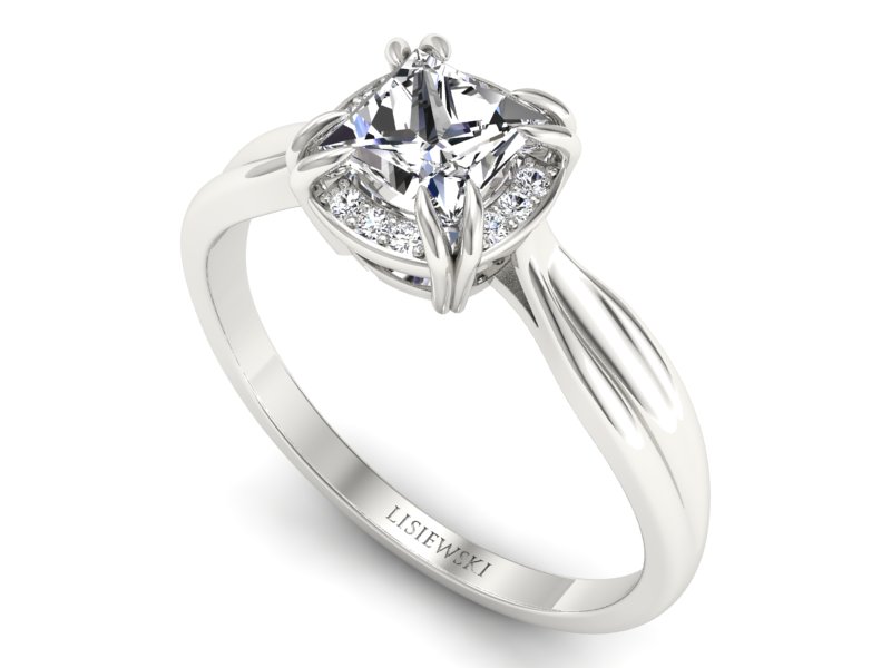 Pierścionek z Diamentem - Ponadczasowa Elegancja - p16187bx - 3