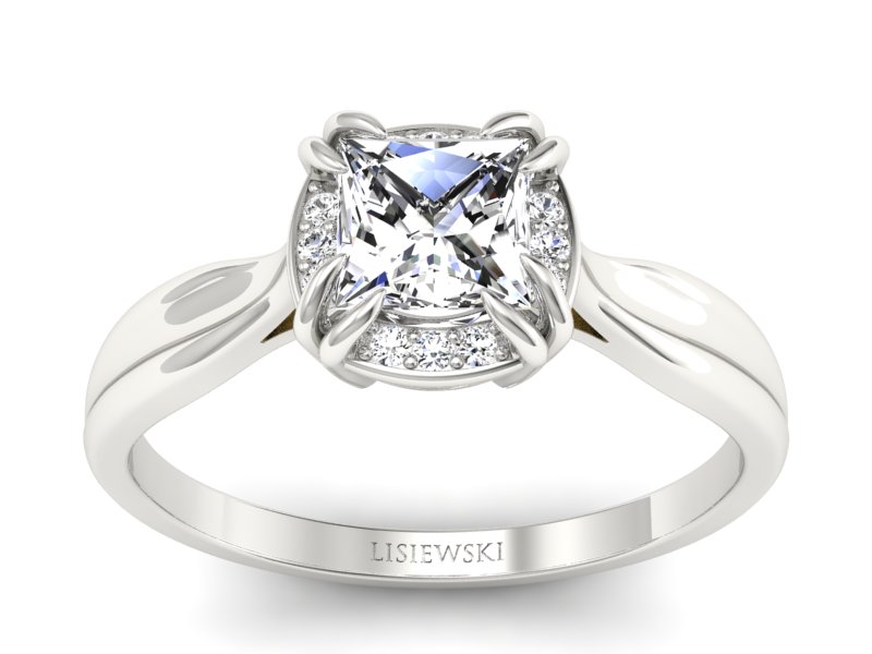 Pierścionek z Diamentem - Ponadczasowa Elegancja - p16187bx - 1