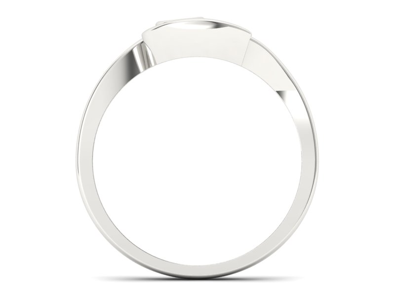 Pierścionek zaręczynowy z diamentem zloty - P16314b - 2