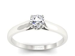 Pierścionek zaręczynowy z diamentem - p16342pt