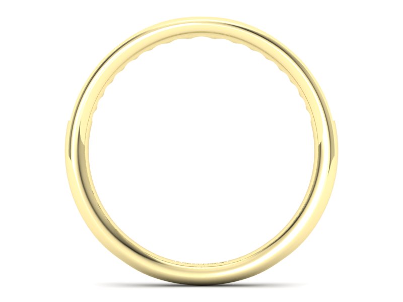 Złoty pierścionek z brylantami żółte złoto - p16441z - 2