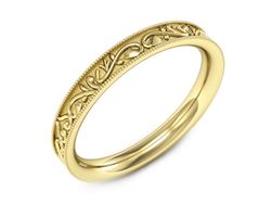 Obrączka pierścionek żółte złoto próba 585 - p16508z