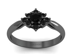 Pierścionek złoto 585 z diamentami promocja - P16936czcdcd