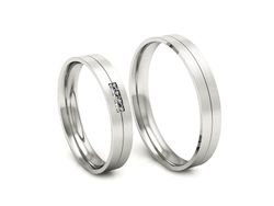 Obrączki zlote z diamentami złoto próba 585 - P35120T93bmp